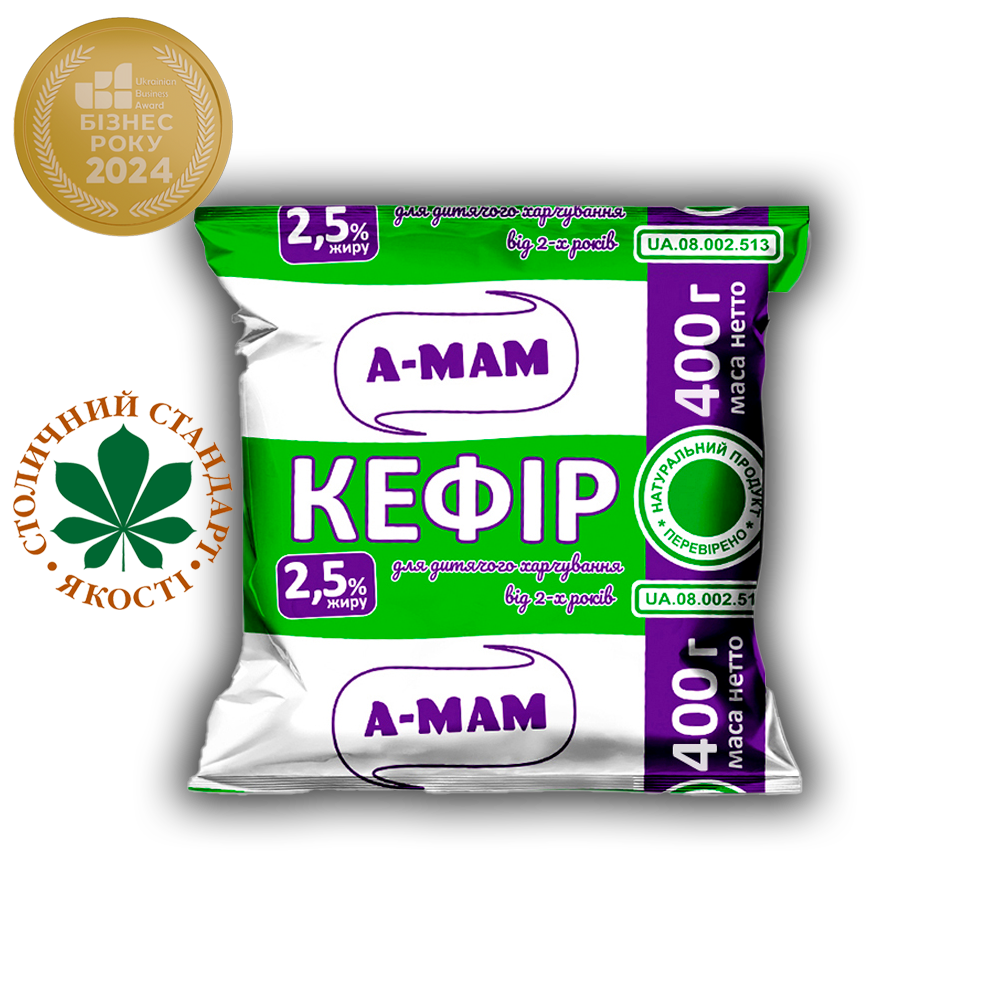 Кефир АМА 2,5% (400 г)