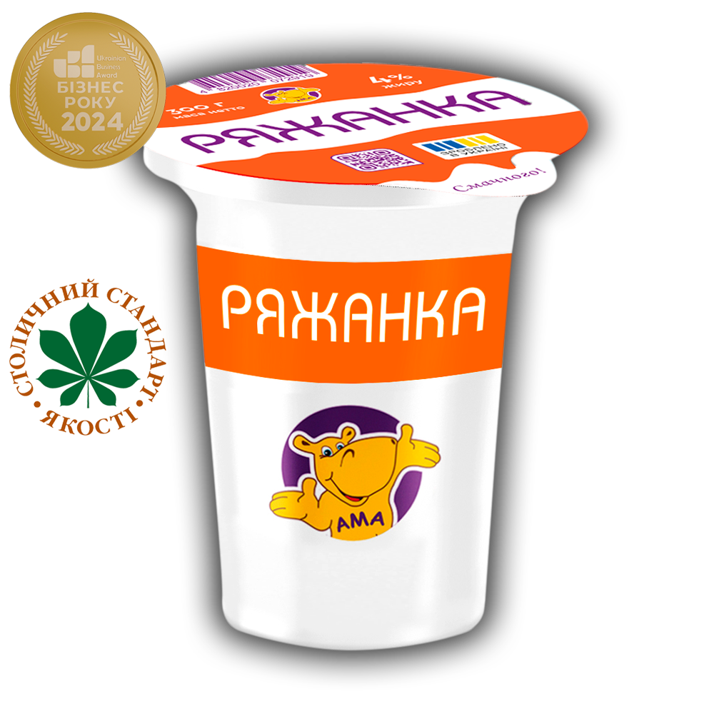 Ряжанка АМА 4% (300 г)