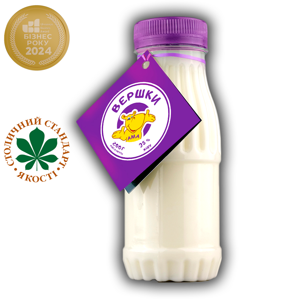 Вершки пастеризовані АМА 35%  (0,300г.)