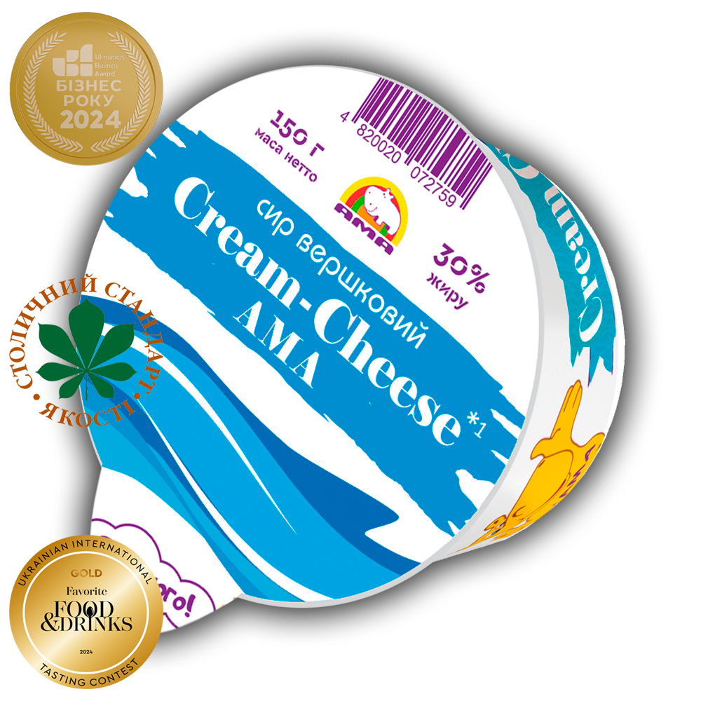 Сир вершковий "Cream Cheese" АМА 30% (150 г)